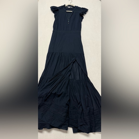 Veronica Beard - Satori Maxi Dress in Ink - Picture 9 of 10